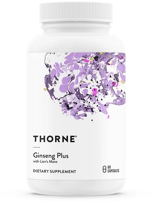 쏜리서치 Ginseng Plus with Lion's Mane 캡슐, 1개, 60정 - 쿠팡