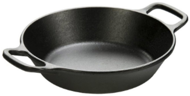 롯지 무쇠 스킬렛 주물 양수 8인치 인덕션 프라이팬, 20CM 후라이팬, 1개