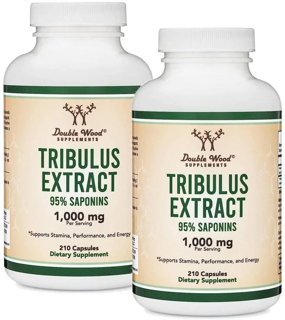 더블우드 남성 트리뷸러스 추출물 테라스트리스 1000mg Double Wood Tribulus Terrestris, 2개, 210정 - 쿠팡