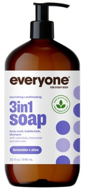 3in1솝 올인원샴푸바디워시 올인원 클렌저 946ml 라벤더알로에, 1개 - 쿠팡
