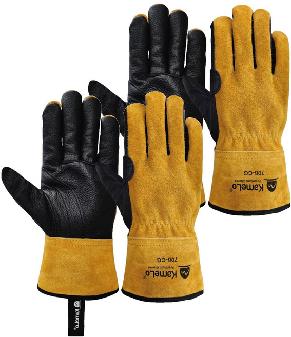 카멜로 찔림방지 안전장갑 양손세트 708-CG, 2세트