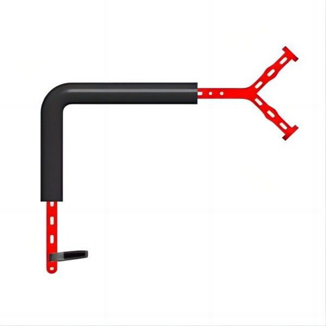 골프스윙연습기 골프스윙자세 골프연습도구 골프레슨 퍼터연습기, 레드