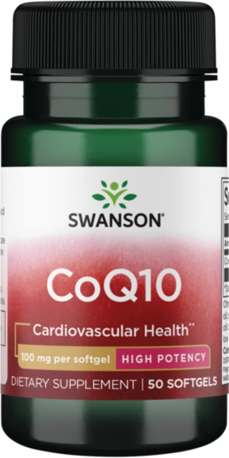 스완슨 코엔자임큐텐 하이 포텐시 100mg 소프트젤, 1개, 50정 - 쿠팡