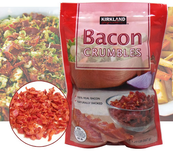 (코피코캔디증정) 볶은 베이컨 피자 볶음밥 크럼블 코스트코, 567g, 1개