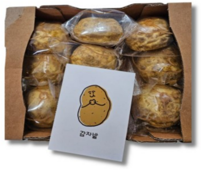 [오리지널] 춘천감자밭 감자빵, 10개, 120g