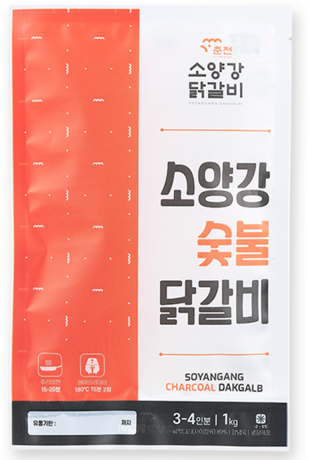 춘천소양강닭갈비 숯불닭갈비 1kg (냉장), 1개
