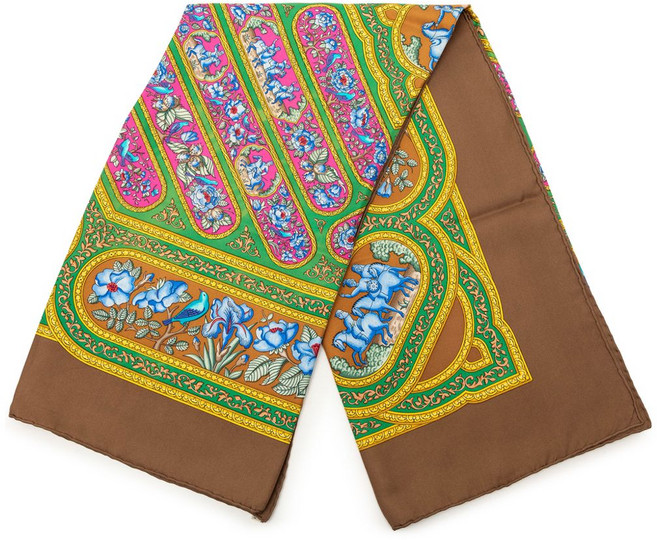 에르메스 중고 2000-2020 칼람단 실크 스카프