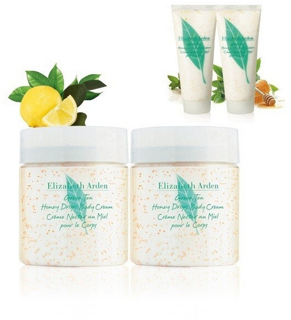 (롯데백화점)그린티 허니드롭스 바디크림 250ml 듀오세트, 1개