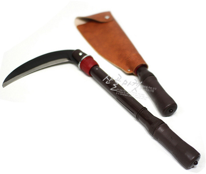 접이식 낫 + 톱 안전톱 벌초낫 휴대용낫, 1개