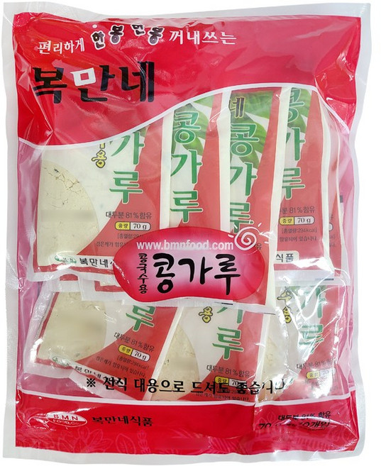 복만네 콩국수용 콩가루 10p, 700g, 1개
