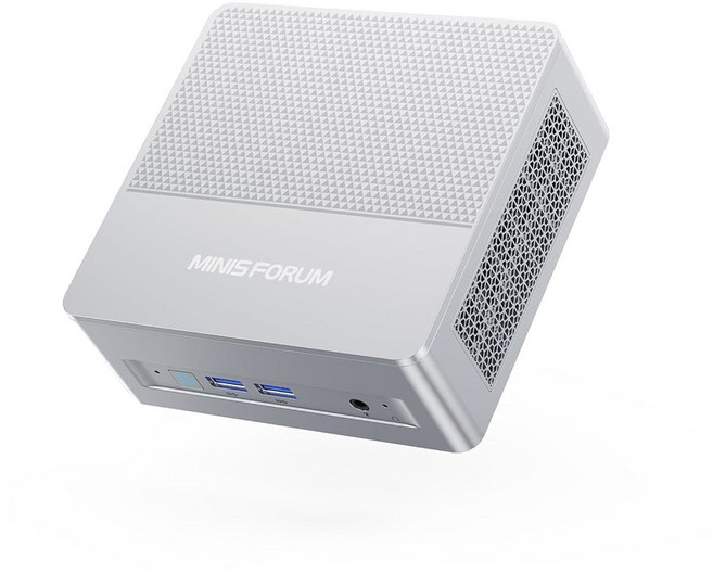 미니스포룸 미니 PC AI X1 프로 베어본 AMD 라이젠 HX370 12코어 24스레드 라데온 890M 게이밍 8K 쿼드 출력 HDMI DP 2xUSB4 듀얼 LAN WIFI7, X1 Lite-255 (16+512GB)