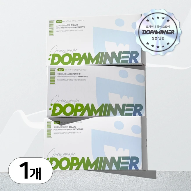 [본사] 도파미너 머슬펌퍼 청포도맛 (운동후 보충제), 1개 - 쿠팡