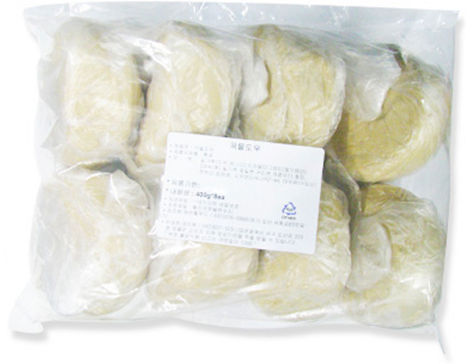 곡물 도우 12인치 400g (피자 치즈 토핑 생지 빵), 8개