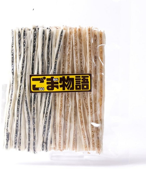 Goma Monogatari 고마모노가타리 참깨 대구채 스틱 200g 백참깨 흑참깨 세트