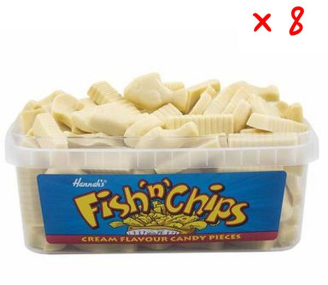 한나스 피쉬 엔 칩, 8개, 600g