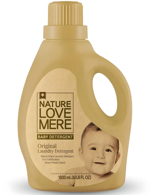네이쳐러브메레 아기 오리지널 세탁세제 용기형 허브가든향, 1.8L, 1개 - 쿠팡