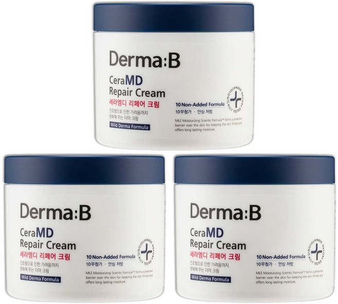 더마비 세라엠디 리페어 크림, 430ml, 3개