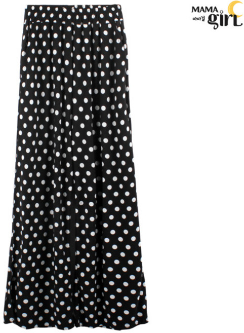 마마걸 땡땡이쿨바지 팬츠