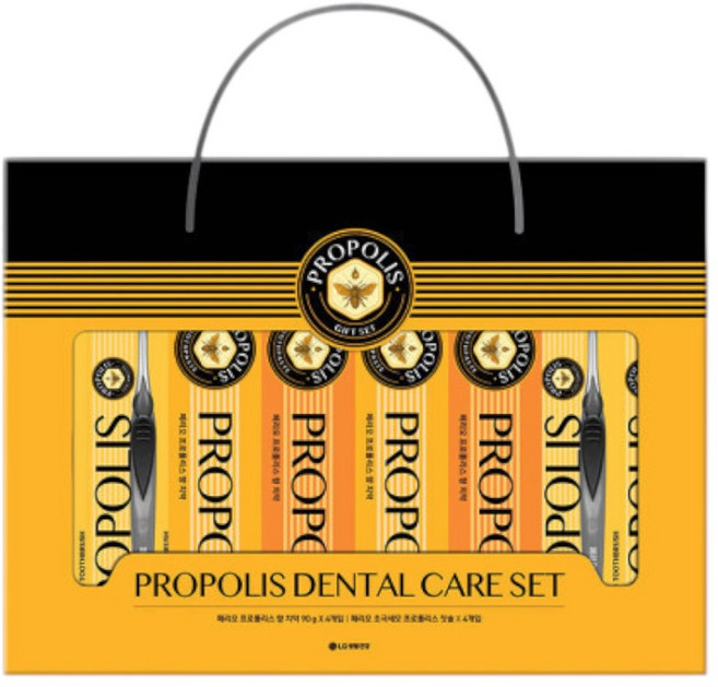 추석 명절 선물세트 엘지 생활건강 프로폴리스 치약 덴탈케어 거래처 요양원, 1세트