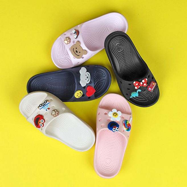 페이퍼플레인키즈 어린이 슬리퍼 유아 유치원 실내화 아동 EVA 실내화 남아 여아 신발 초등 학생 슈즈