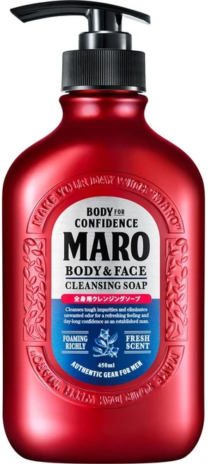 마로 냄새제거 바디워시 허브 시트러스향 450ml, 1개 - 쿠팡