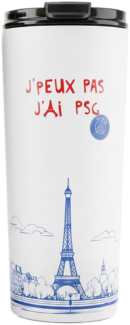 파리생제르맹 라인 에디션 텀블러, 화이트시티, 1개, 591ml