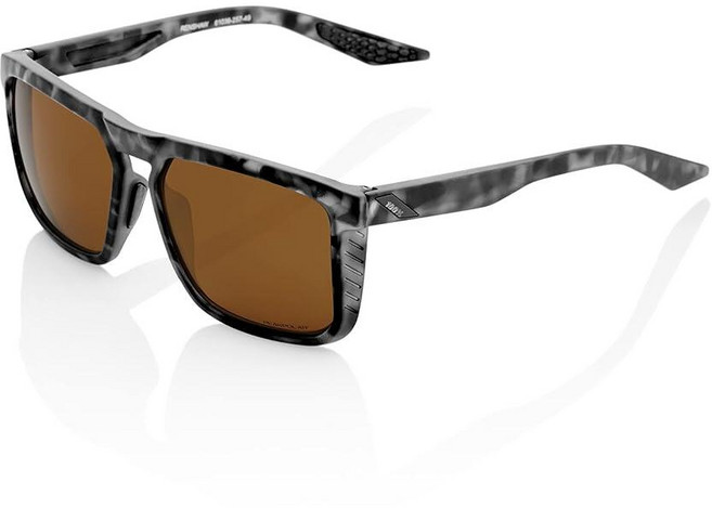 100% RENSHAW - 매트 블랙 하바나 브론즈 렌즈 129281, 100% RENSHAW - 매트 블랙 하바나 브론즈 렌