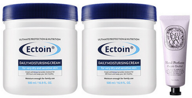 쟈스 엑토인 멀티 보습크림 x2 + WB 퍼퓸 핸드크림, 1개, 500ml