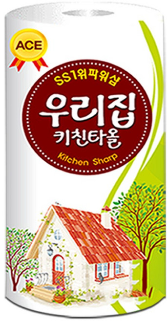 우리집 ACE 키친타올 개별포장, 70매입, 50개