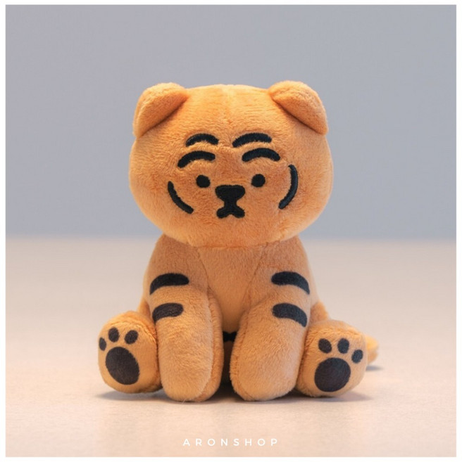 ARONSHOP MUZIK TIGER 發條動動玩偶, 1個, 橘胖虎-發條動動玩偶, 橘胖虎