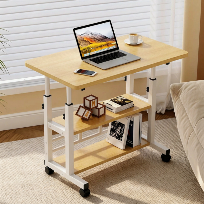 헤븐하임 이동식 사이드 테이블, 우드B