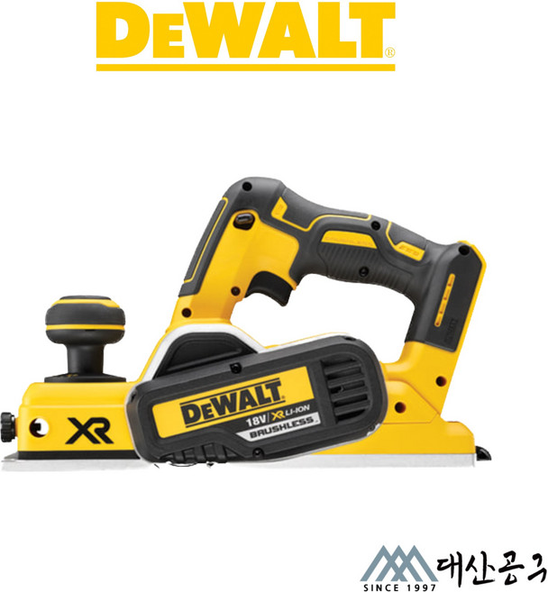 디월트 충전 충전대패 DCP580N(배터리X 충전기X) BL (=20V MAX), 1개