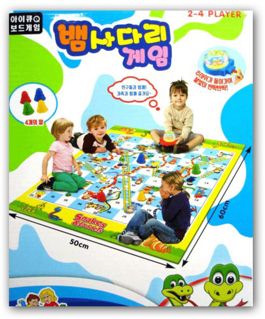 희아랑 추억의 뱀사다리 주사위게임 보드게임 학습게임 복불복게임, 1개