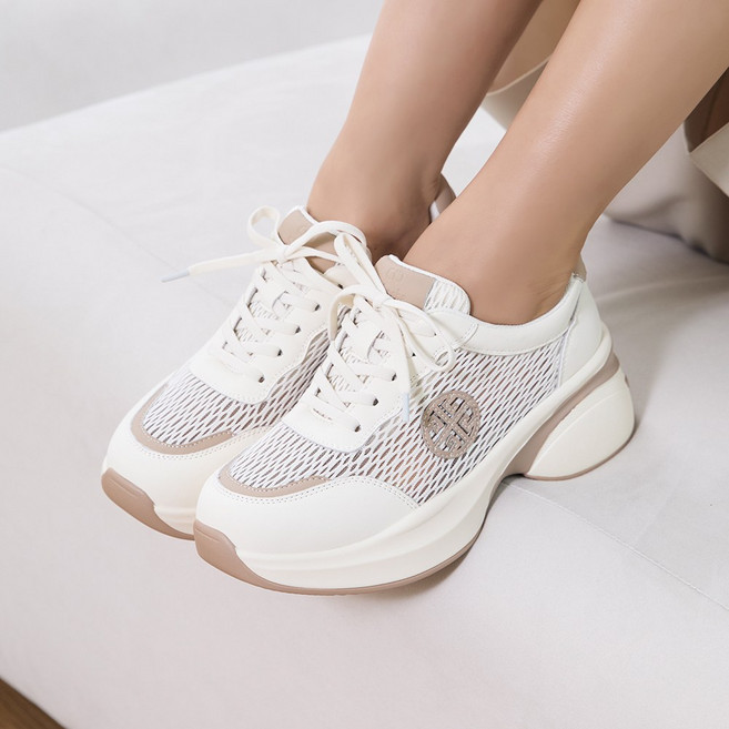 제이슈 샌도 메시 플랫폼 스니커즈 6cm