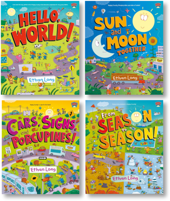 Happy County Series 4 Books Set, Henry Holt & Company