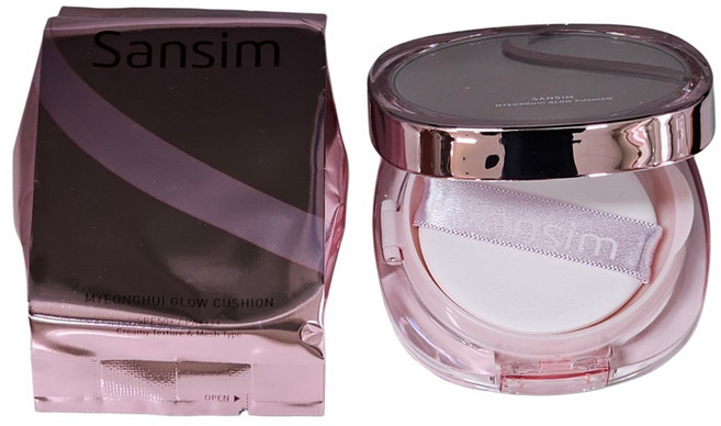 산심 명휘 글로우 쿠션(본품18gx리필18g), 2호은은한색