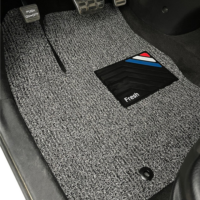 차차차 premium 전차종 확장형 카매트 운전석 코일매트 국산차 수입차 하단코드표참고, 그레이, 베이직 코일매트_운전석만