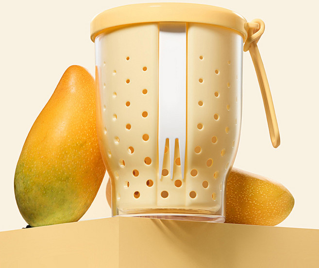 미니플 하루한컵 샐러드, 1개, 옐로우