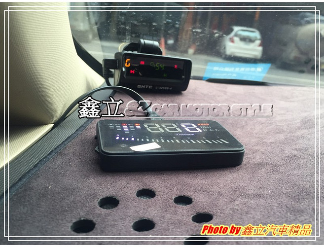 SHINZ A5 3吋 抬頭顯示器 OBDII專用, 1個