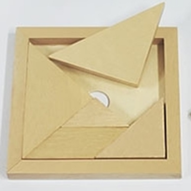 오피스안 미니원목칙교놀이(1개)그리기칠교놀이