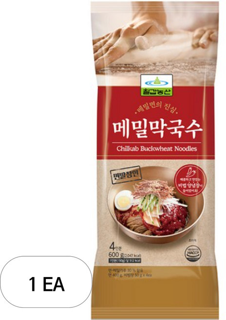 칠갑농산 메밀막국수, 1개, 600g
