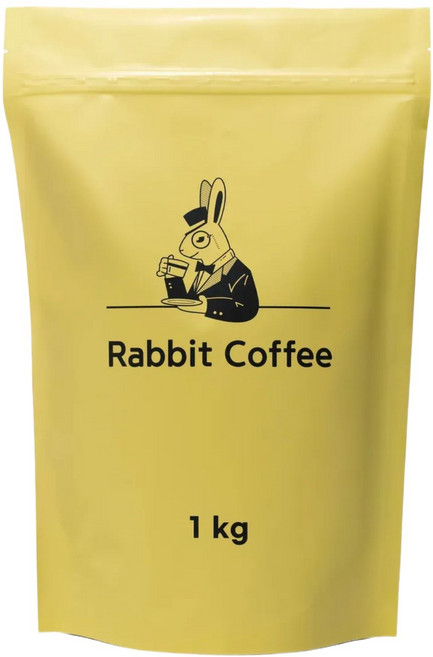 래빗커피 다크 블렌드 브라질 콜롬비아 에티오피아 원두커피 원두콩 가성비 갓볶은 원두, 1개, 1kg, 홀빈(분쇄안함)