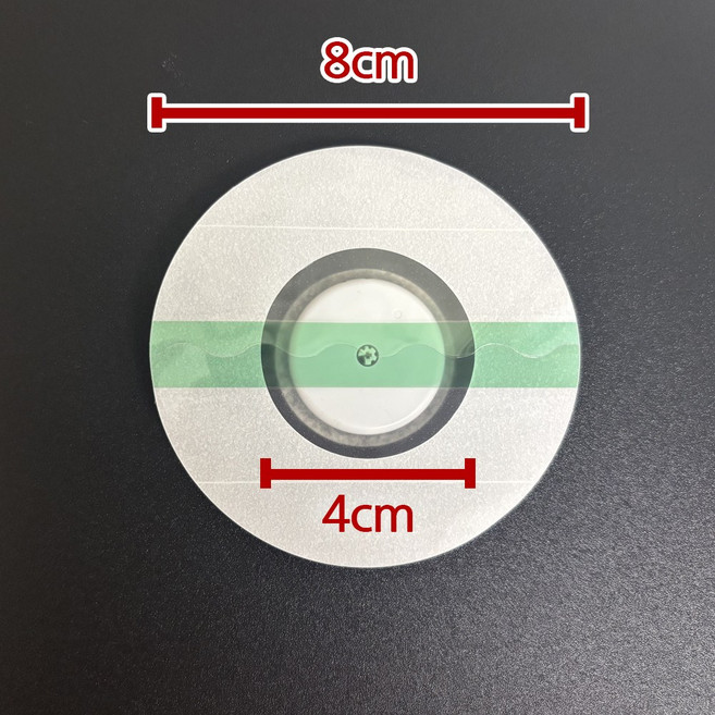 NEW 무채혈 연속 혈당측정기 전용 방수 패치 무접착4cm 리브레2 케어센스 데스콤 바로젠 보완 고정 테이프, 1세트, 10개입