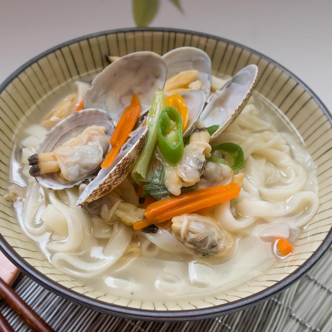 칼국수 12인분 세트 중화면 2kg+멸치맛스프 12개, 1개, 2kg