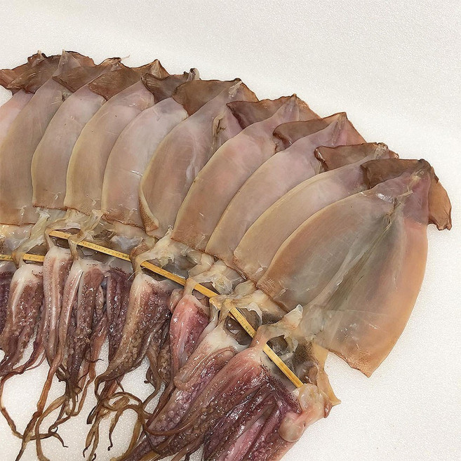 구룡포 반건조 오징어 원양산 해풍 포항오징어 구룡포오징어 덜 마른 오징어 반 건오징어, 5개, 180g 왕특대 정품