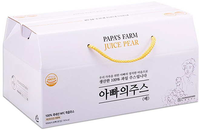 아빠의주스 배즙, 100ml, 20개