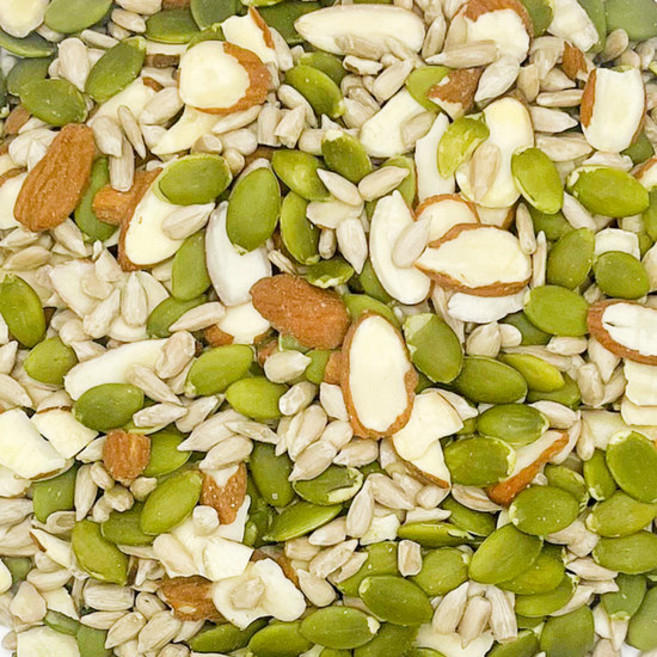 씨드믹스 1kg 씨앗 믹스 씨앗호떡 (호박씨+해바라기씨+아몬드 슬라이스), 1개