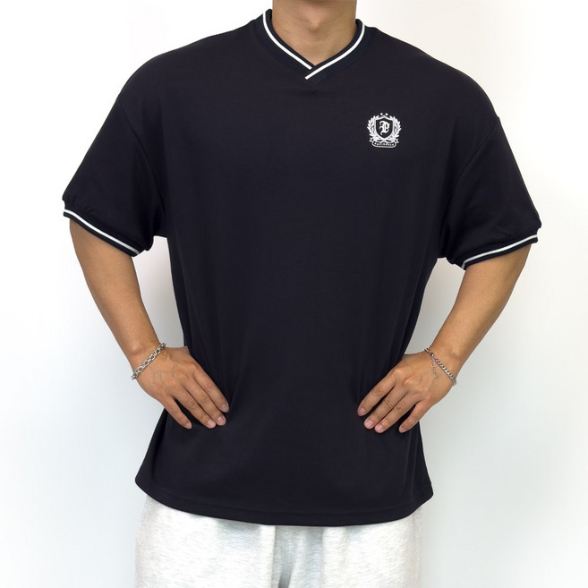 PACIENCIA ATHL.CLUB 오버핏 반팔 티셔츠