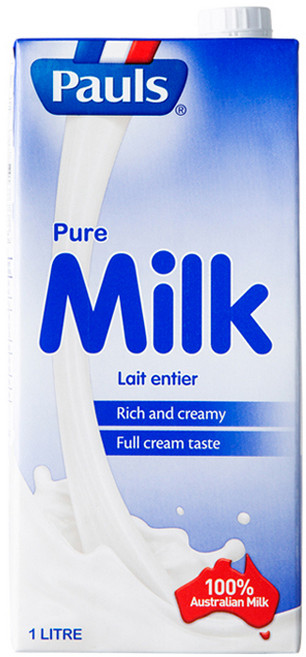 폴스 퓨어 밀크, 1L, 4개