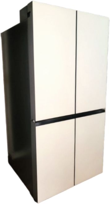 LG 베이직 양문형 4도어 냉장고 870리터 베이지 H875GBB012 2등급